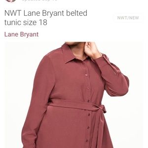 Lane Bryant Belted Tunic